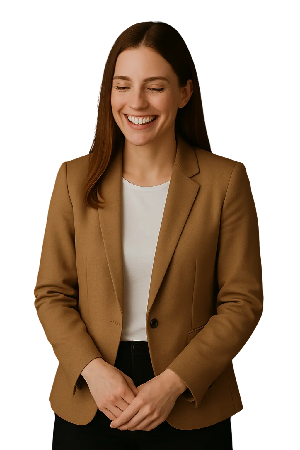 Person on phone - right